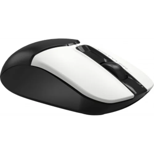 Мышь A4Tech Fstyler FG12 Panda белый/черный оптическая (1200dpi) беспроводная USB (3but)